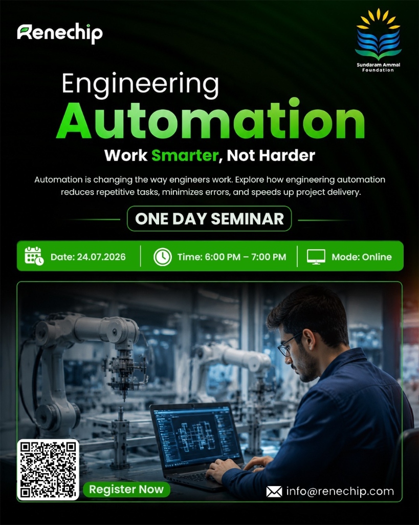 Engineering Automation: Work Smarter, Not Harder Poster