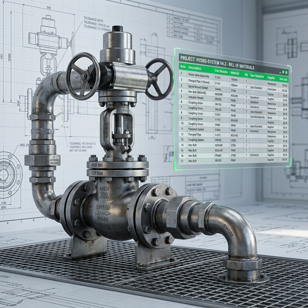 RENE-BM Intelligent Bill of Materials Automation and Spreadsheet Dashboard